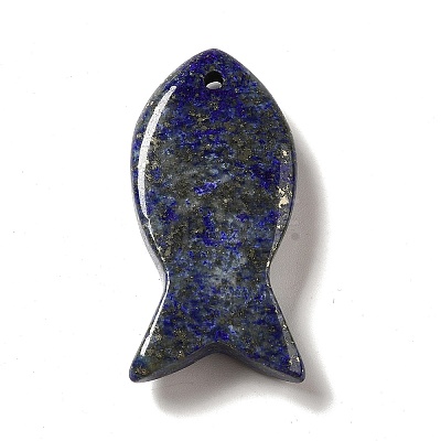Natural Lapis Lazuli Pendants G-G932-B24-1
