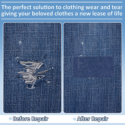 5 Sheets Denim Self-adhesive Patches PATC-TA0001-61-1