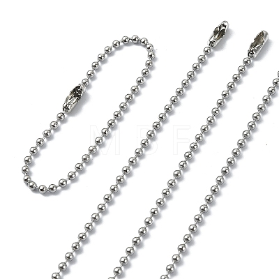 10M 304 Stainless Steel Ball Chains CHS-YW0001-03-1
