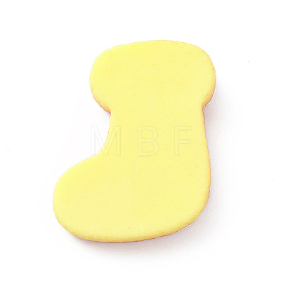 Christmas Opaque Resin & Plastic Imitation Biscuits Decoden Cabochons RESI-K019-54B-1