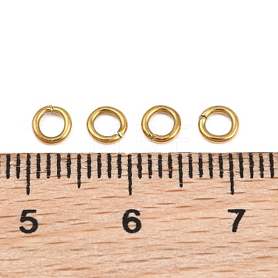 304 Stainless Steel Open Jump Rings SA-CBAF81C-01E-G-1