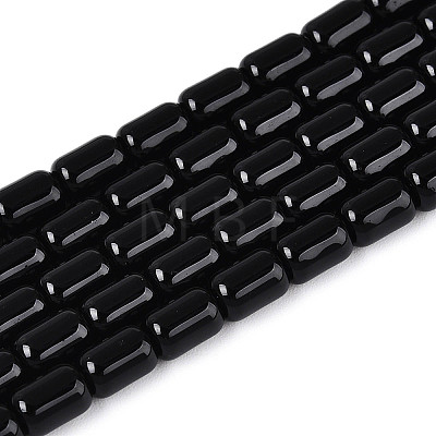 Opaque Glass Beads Strands GLAA-T028-14P-01-1