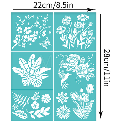 Self-Adhesive Silk Screen Printing Stencil DIY-WH0338-293-1