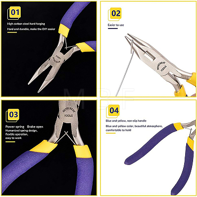 Iron and Carbon Steel Plier Sets PT-BC0001-12-1