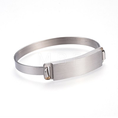 304 Stainless Steel ID Bangles BJEW-F354-12P-1