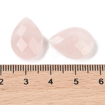 Natural Rose Quartz Cabochons G-C146-05L-1