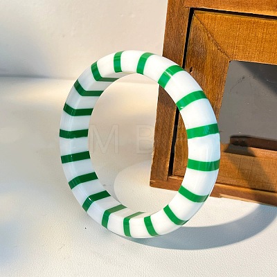 Resin Bangles BJEW-H600-58A-01-1