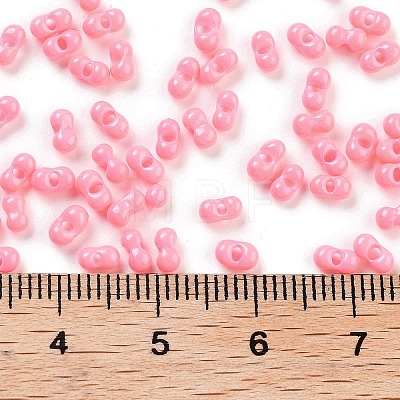 Baking Paint Glass Seed Beads SEED-A033-05I-1