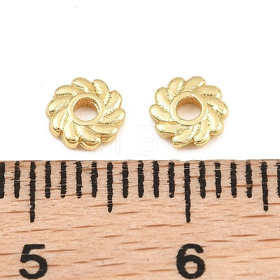 Brass Beads KK-CBA78C7-22G-1