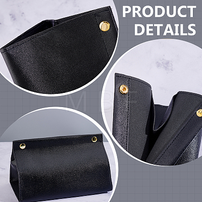 PU Leather Tissue Box AJEW-WH0816-558B-1