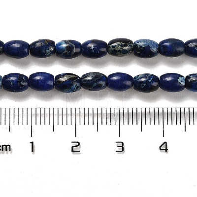 Synthetic Regalite/Imperial Jasper/Sea Sediment Jasper Beads Strands G-F765-J04-01-1