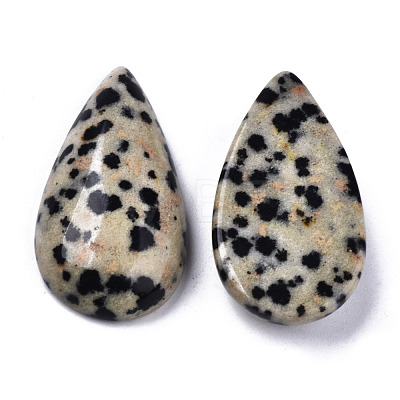 Natural Dalmatian Jasper Cabochons G-N326-72J-1