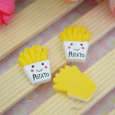 Opaque Resin Imitation Food Decoden Cabochons SMFA-PW0001-67-1