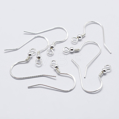 925 Sterling Silver Earring Hooks STER-K167-053B-S-1