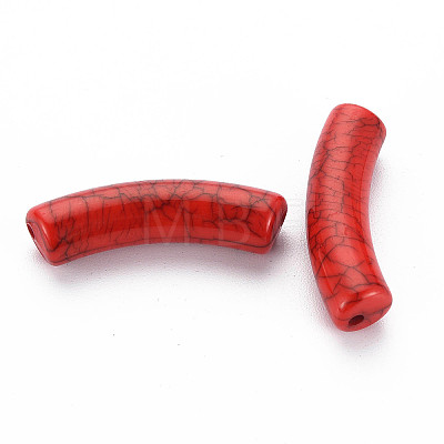 Opaque Crackle Acrylic Beads LS-MACR-S372-002N-009-1