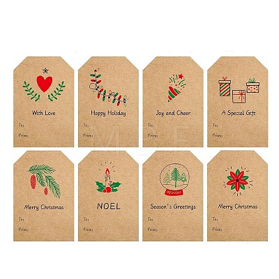 Christmas Theme Paper Stickers STIC-P013-05A-1