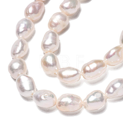 Natural Cultured Freshwater Pearl Beads Strands PEAR-N014-05E-1