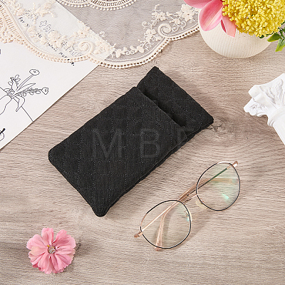 1Pc PU Imitation Leather Eyeglass Cases AJEW-CN0007-66B-1