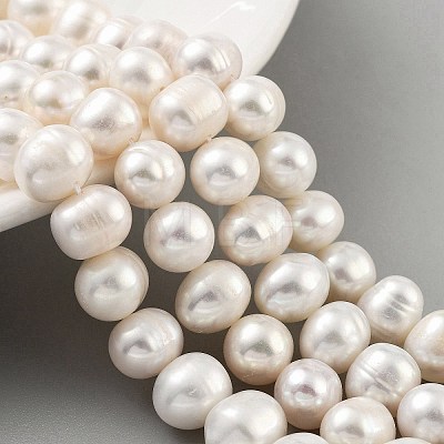 Natural Cultured Freshwater Pearl Beads Strands PEAR-C003-19C-1