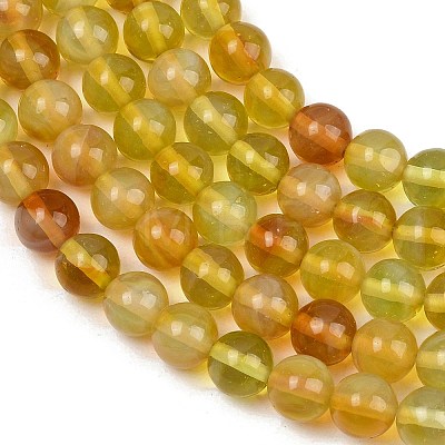 Handmade Lampwork Beads Strand LAMP-B056-8mm-1