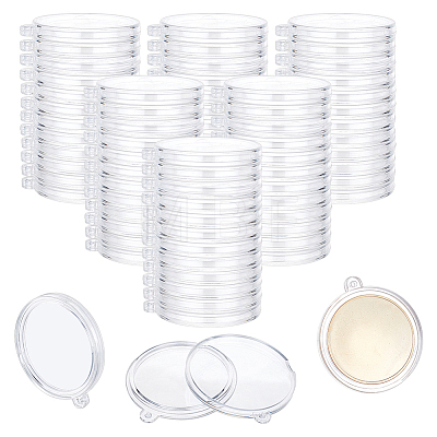 Transparent Acrylic Big Pendants FIND-FG0005-49A-1