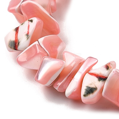 Natural Trochid Shell/Trochus Shell Beads Strands SHEL-B003-02C-1