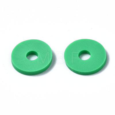 Handmade Polymer Clay Beads CLAY-R067-8.0mm-B06-1