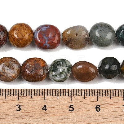 Natural Indian Agate Beads Strands GG-CBA787B-A23-1