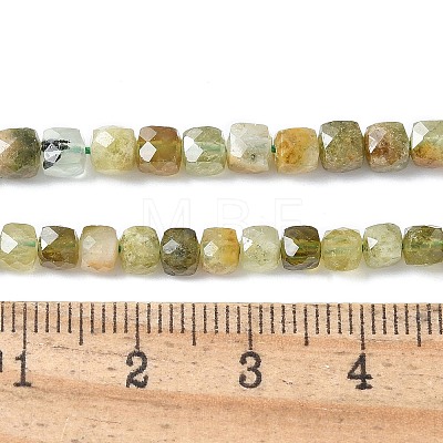 Natural Green Garnet Beads Strands G-NH0044-A01-1