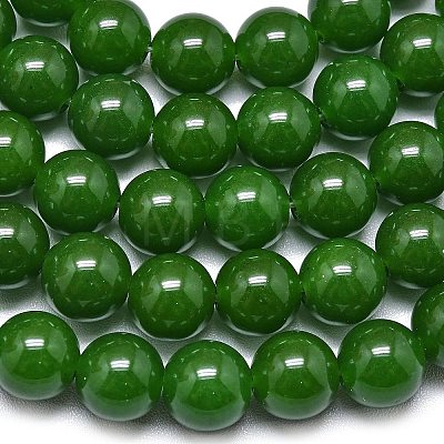 Natural Malaysia Jade Beads Strands G-L645-C01-10mm-05-1