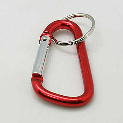 Aluminum Carabiner Keyring KEYC-C010-M-1