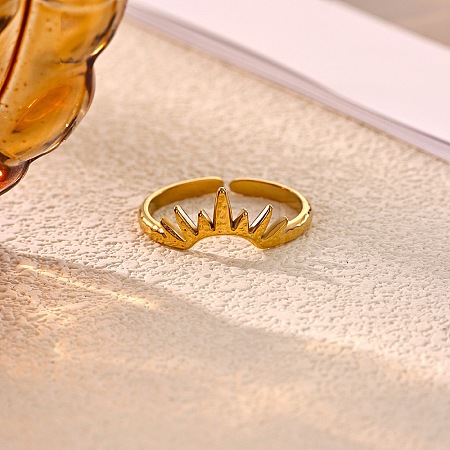 304 Stainless Steel Cuff Open Rings WG7E2DC-02-1