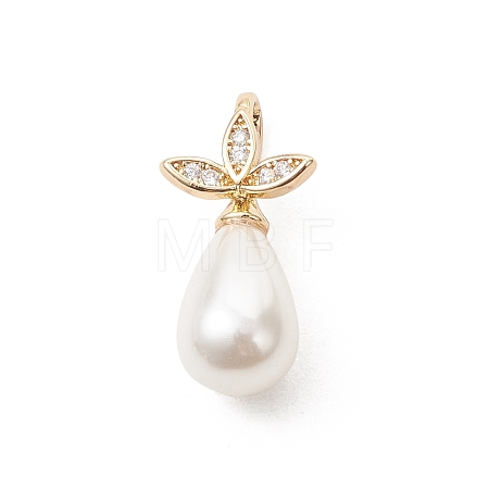 Shell Pearl Pendants PALLOY-JF05457-1