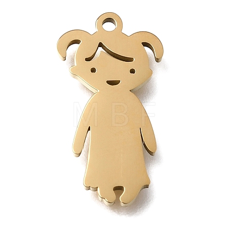 Children's Day 304 Stainless Steel Pendants STAS-E532-01G-A-1