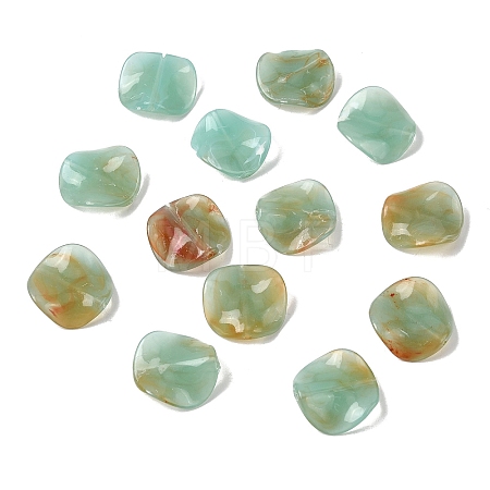 Opaque Acrylic Beads OACR-D320-04E-1