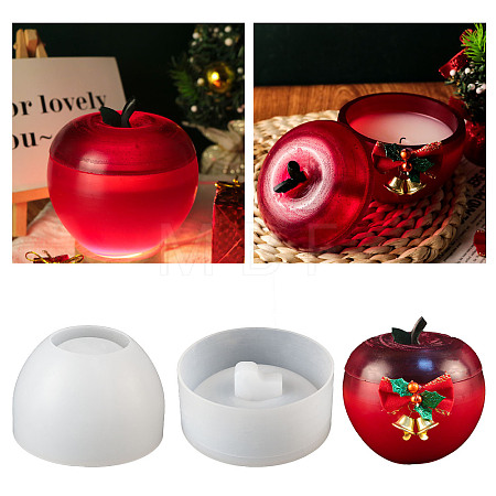 Teacher's Day Apple Candle Jar Molds SIMO-D003-04-1