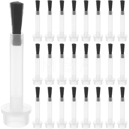 100Pcs Plastic Nail Polish Replacement Brushes for Manicure MRMJ-CP0001-48-1