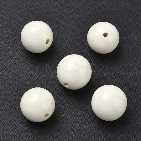Handmade Fancy Antiqued Glazed Porcelain Beads X-PORC-R408-25mm-12-1