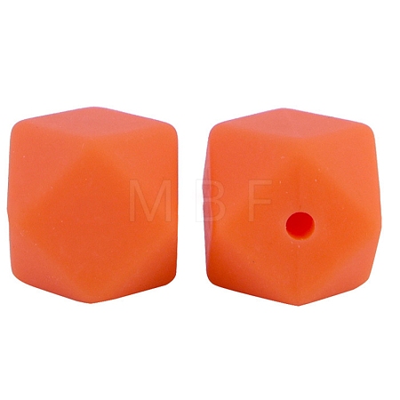 Octagon Food Grade Silicone Beads LS-PW-WG43860-37-1
