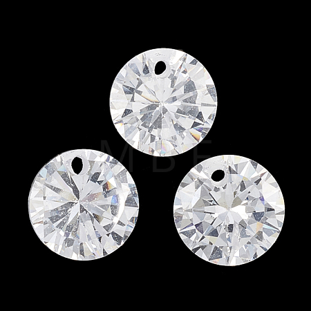 Cubic Zirconia Charms ZIRC-N033-C-09-1