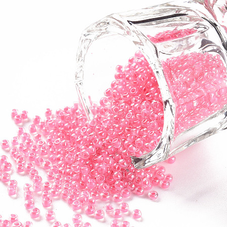 11/0 FGB Grade A Transparent Glass Seed Beads X-SEED-N001-F-254-1