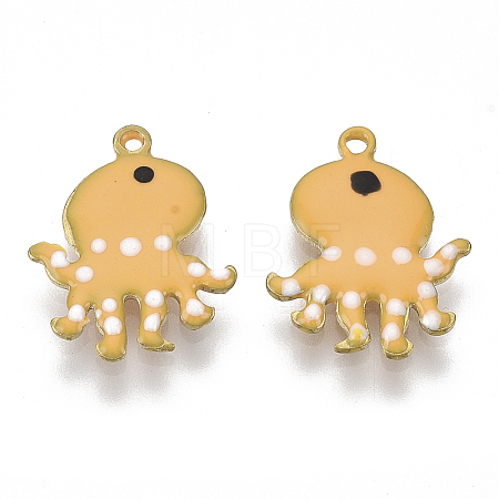 Alloy Enamel Charms PALLOY-S174-14F-1