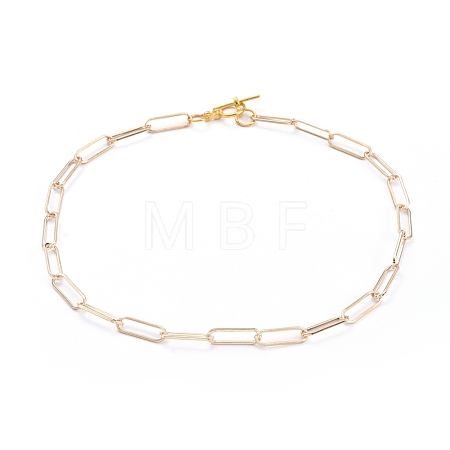 Chain Necklaces NJEW-JN02759-02-1