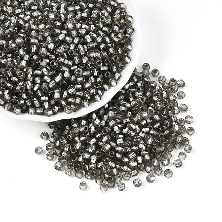 Silver Lined Glass Seed Beads SEED-T007-18A-04-1