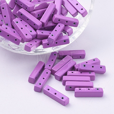 Spray Painted Alloy Multi-Strand Links PALLOY-G268-M01-059-1