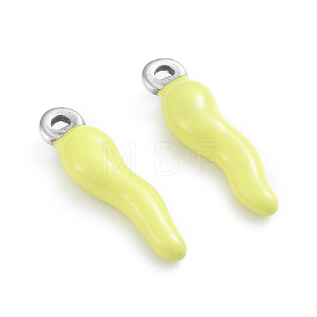 304 Stainless Steel Pendants STAS-I148-02P-05-1
