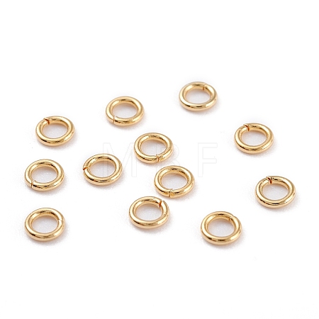 304 Stainless Steel Open Jump Rings LS-A-STAS-R060-6x0.8-1