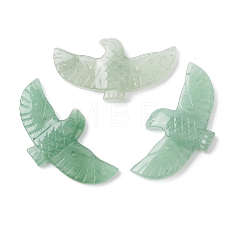 Natura Green Aventurine Carved Big Pendants G-A288-01D-1