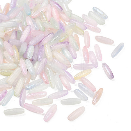 Electroplate Glass Beads EGLA-K064-04-1