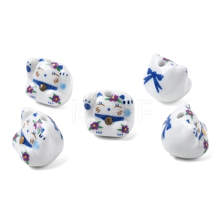 Handmade Porcelain Beads PORC-G015-03B-1